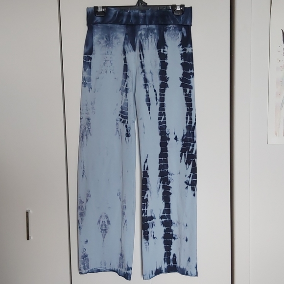 TIE DYE JERSEY Athleisure Pants NWOT - Picture 1 of 3